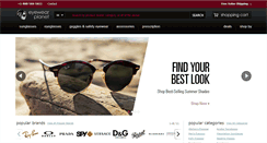 Desktop Screenshot of eyewearplanet.com